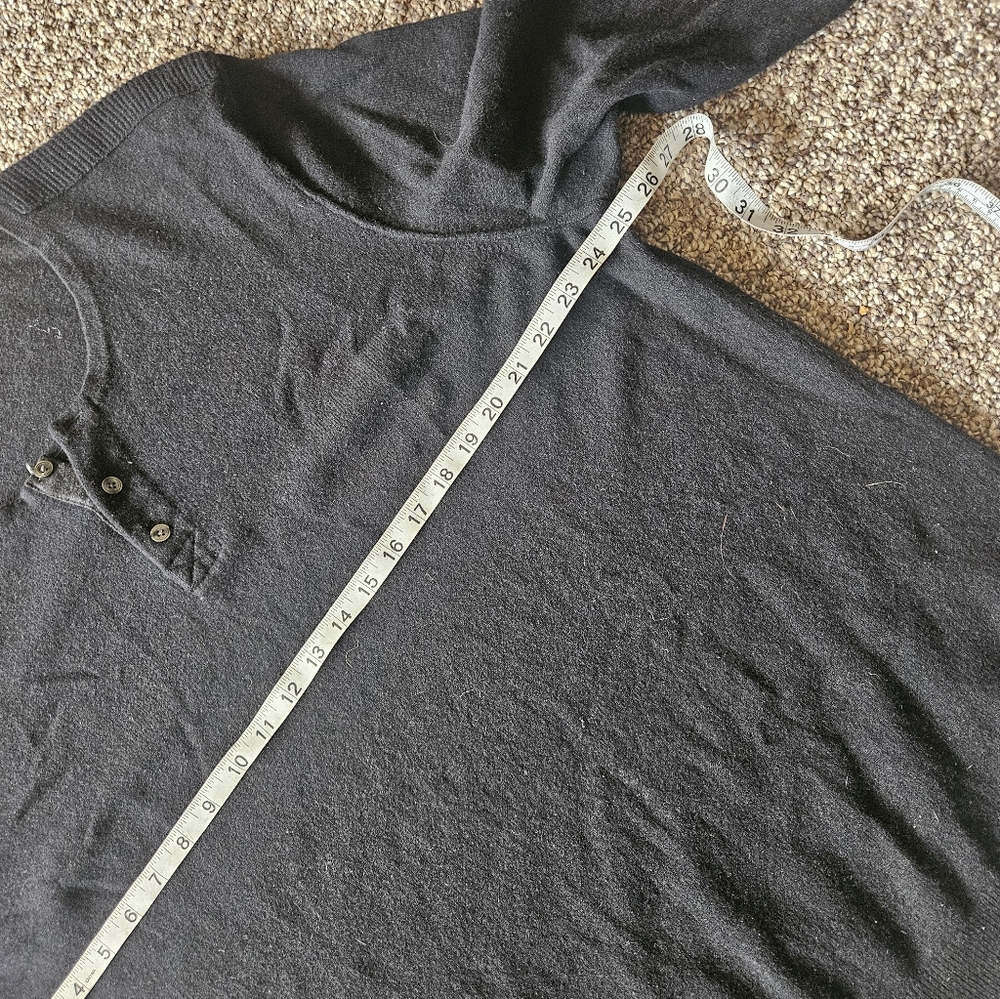 Vince Brand Wool/Cashmere Blend Men's Henley Sweater Xxl - Picture 4 of 5